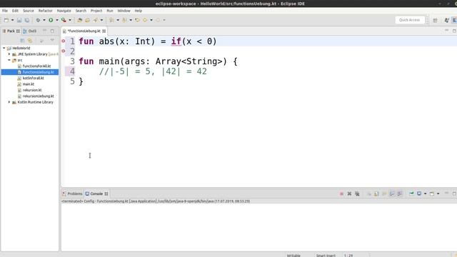 Kotlin für alle Tutorial #39 - Übung - Abs смотреть онлайн