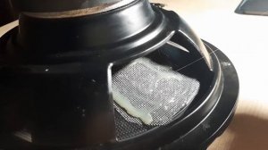 Как заклеить диффузор сабвуфера