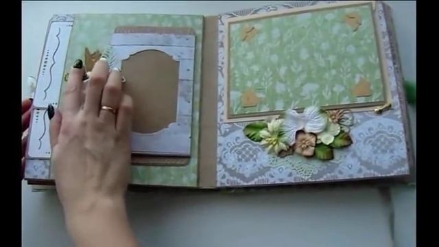 Скрапбукинг / Фотоальбом для девушки (женщины) /  Scrapbooking / Photo Album For Girls (women)