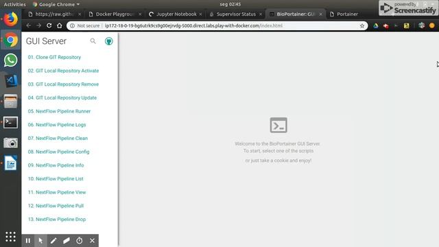 BioPortainer - Deploy and Configuration BioPortainer Workbench (Play with Docker) смотреть онлайн