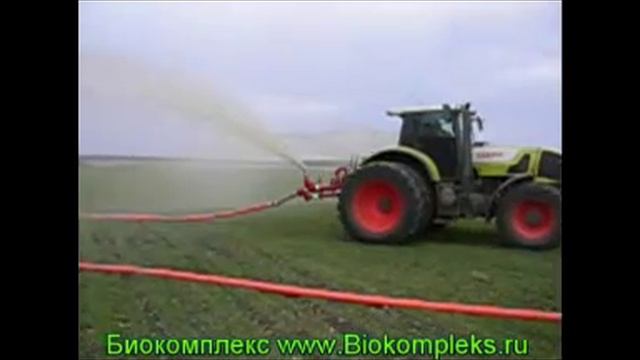 Внесение навоза. Переработка навоза. Биокомплекс смотреть онлайн
