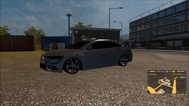Ets2.1.26...Renault Talisman v2 Interior смотреть онлайн