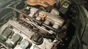 Снятие форсунок пассат б5 1.8 турбо. часть 1