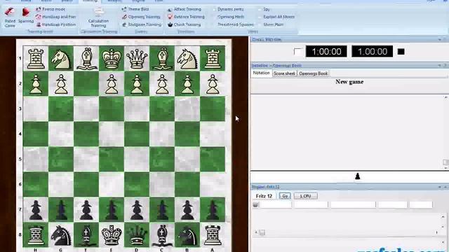 Playing classical "odds" games against the Fritz chess program (Fritz Tip #0003) смотреть онлайн