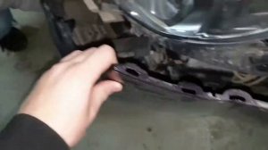 Subaru Outback (как снять бампер)