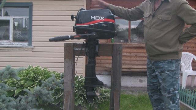 Китайский лодочный мотор НДХ 5 лс 4 такта. 8 лет эксплуатации. смотреть онлайн