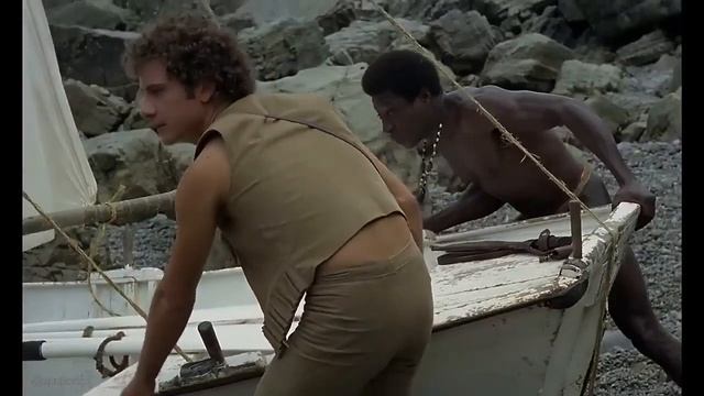 Тайна острова чудовищ -- приключения, Теренс Стэмп, Питер Кушинг, США, Испания, 1981