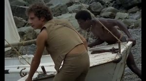 Тайна острова чудовищ -- приключения, Теренс Стэмп, Питер Кушинг, США, Испания, 1981