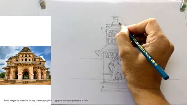Day- 39 #100 Days of sketching challenge 2020-21 How to sketch old sculpture смотреть онлайн