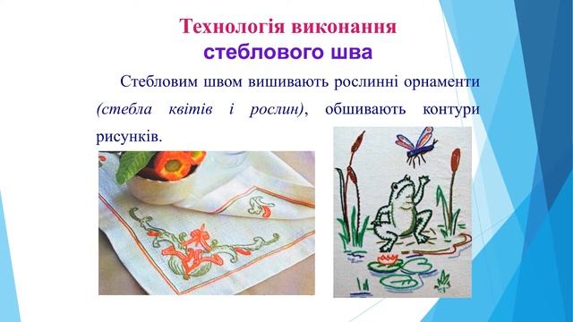 Оздоблення виробу аплікацією Прикріплення аплікації вивченими швами смотреть онлайн