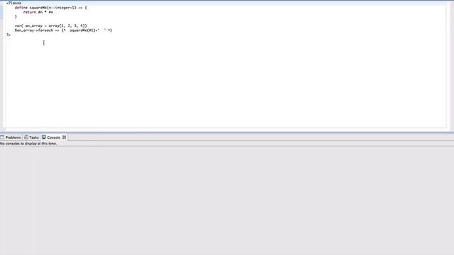 Lasso Programming: [array→foreach] смотреть онлайн