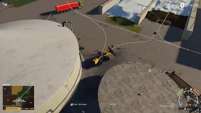 CoursePlay #9 Работа c погрузчиком | Farming Simulator 19 смотреть онлайн