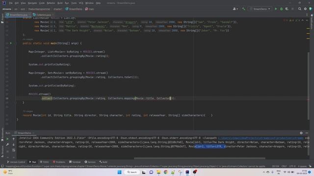 #29 How to group elements in Stream | Collectors.groupingBy() смотреть онлайн