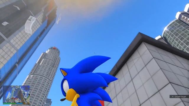 СОНИК ИКС ПРОТИВ ЁЖИКА ШЕДОУ В ГТА 5 МОДЫ! SONIC X ОБЗОР МОДА GTA 5! ГТА МОД MODS ИГРЫ смотреть онлайн