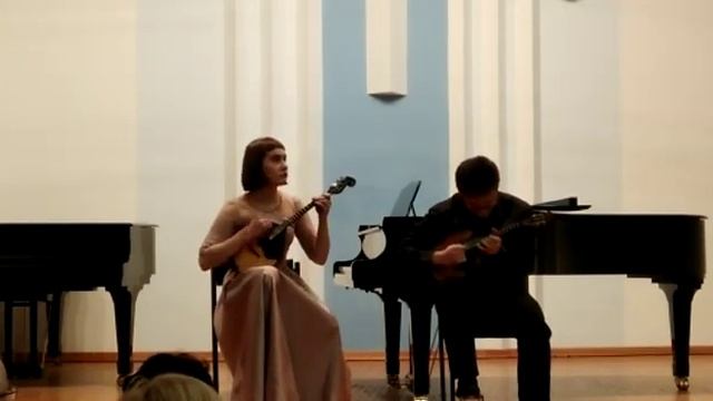 В.П.Зеленый "Карпатская сюита". Дуэт двух домр. смотреть онлайн