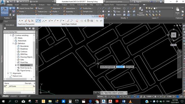 Drawing a profile for road using AutoCAD Civil 3D program (step by step ) смотреть онлайн