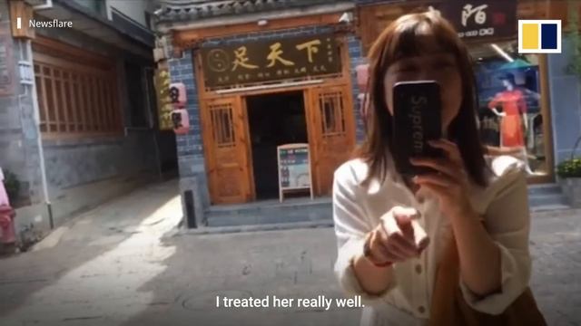 ‘Don’t travel if you’re poor’: saleswoman humiliates tourists in China смотреть онлайн