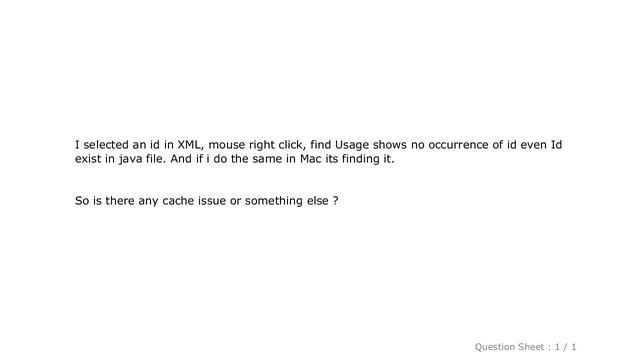 Android : Find usage of id not working in Android Studio on Windows смотреть онлайн