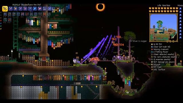 Terraria 1.3 Expert Mode EP90 - Mothron and Chlorophyte Farm смотреть онлайн