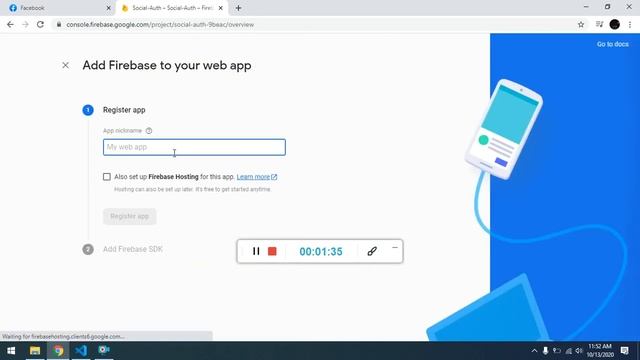 Firebase Authentication 1 смотреть онлайн