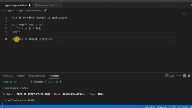Part 9:- *ngIf Vs Hidden in Angular 15 | | Angular 15 tutorials for beginners смотреть онлайн