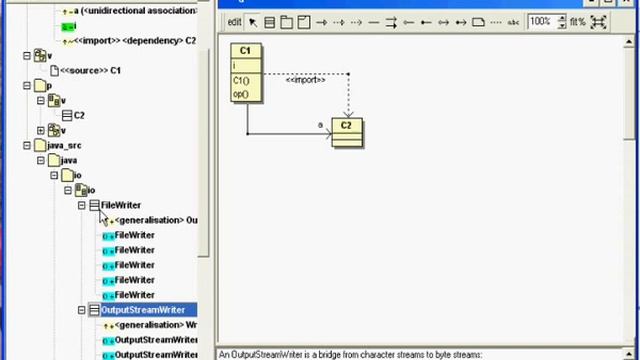 Bouml - Java catalog and reverse (English) смотреть онлайн