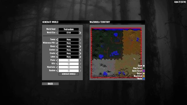 Making Beautiful Custom Maps - Random Gen Previewer 7 Days To Die - A20 ✔️ смотреть онлайн