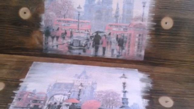 Декупаж комода. Обжиг, браширование, тонирование дерева. Diy. смотреть онлайн