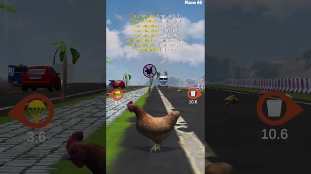 Chicken crossing #chickenroyale #gaming #trending #viral #shorts смотреть онлайн