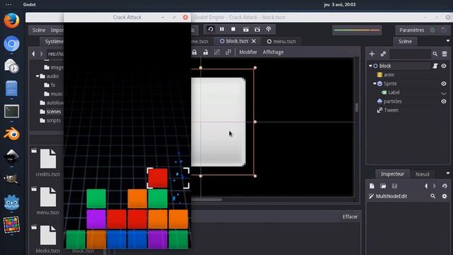 Crack Attack (Tetris Attack clone) - Godot Engine смотреть онлайн