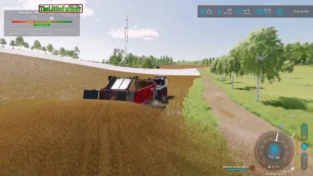 SPREADING LIME AND MANURE. PLOWING w/ JOHN DEERE 9470 RT?SURVIVAL in No Man's Land Ep.294?#FS22 смотреть онлайн