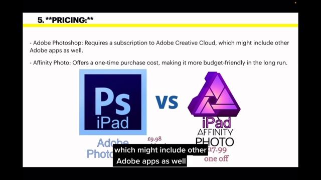 Affinity Photo on iPad VS Adobe Photoshop on iPad An In-Depth Comparison смотреть онлайн