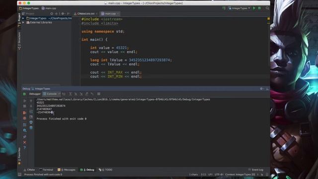 As I Learn C++ - Integer types смотреть онлайн