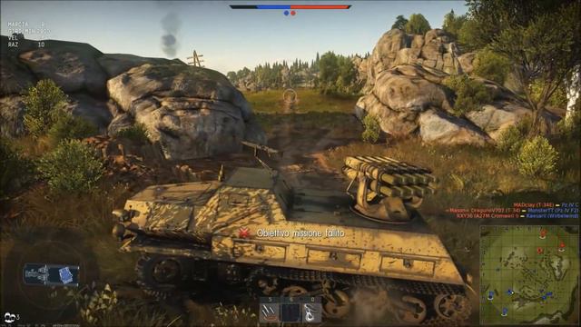 War Thunder Gameplay ITA - Panzerwerfer 42 - Fuori in 60 minuti