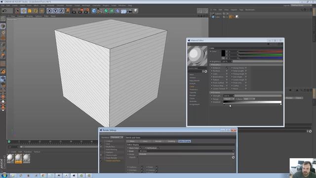 Cinema 4D - Sketch and Toon Part 001 смотреть онлайн