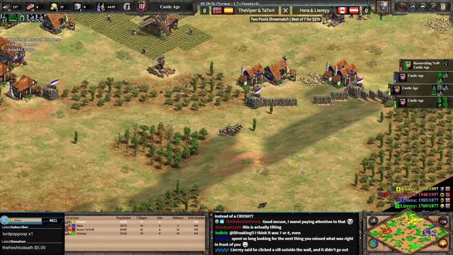 TheViper & TaToH vs Hera & Liereyy! Massive 2v2! смотреть онлайн