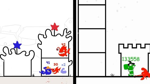 Fish Hero: Mighty Tower Wars Vs Stick Hero: Tower Defense #8 смотреть онлайн