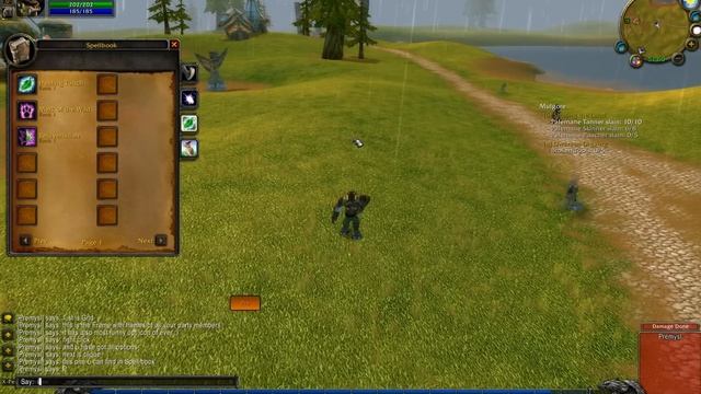 WoW Vanilla 1.12.1 Grid + Clique смотреть онлайн