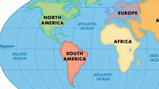 Материки, океани і частини світу на географічних картах. Навчальне відео. Природознавство 4 клас ЯД смотреть онлайн