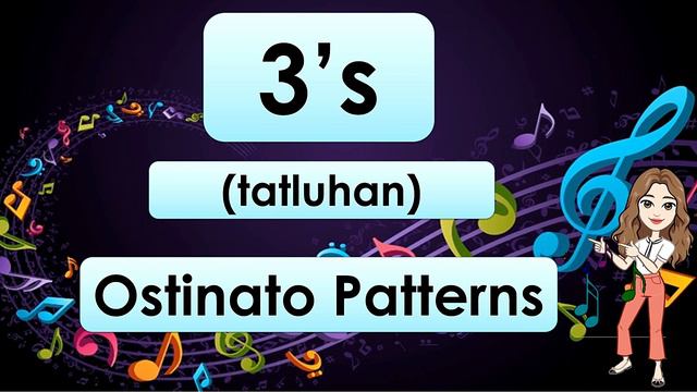 MUSIC 1 - SIMPLE OSTINATO PATTERNS IN GROUPINGS OF 2s, 3s and 4s THROUGH BODY MOVEMENTS смотреть онлайн