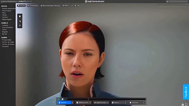 SCARLETT JOHANSSON ( METAHUMAN, DEEPFACELIVE, GFPGAN ) смотреть онлайн