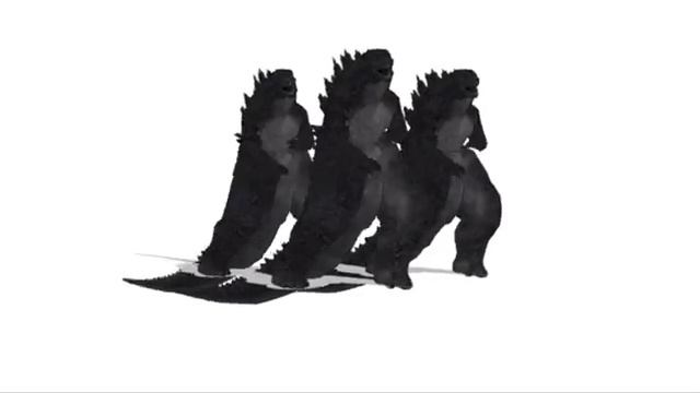 MMD -What does the godzilla say - Goodzilla смотреть онлайн
