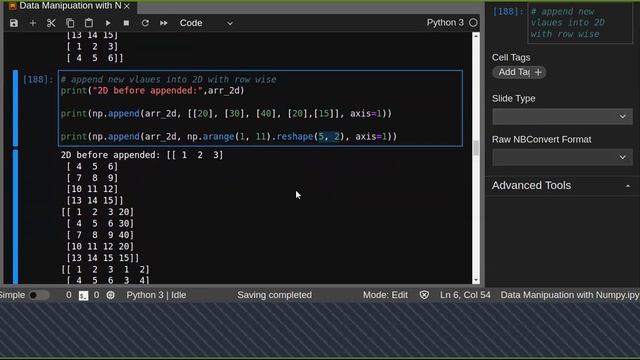 Data Manipulation with Numpy in Amharic Part II : insert/append/delete Numpy Array | በአማርኛ የተዘጋጀ смотреть онлайн