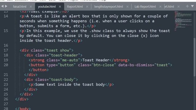 How to Create Toast in Bootstrap 5 ||Bootstrap Tutorial Lec 17 || 2023 смотреть онлайн