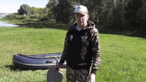 Накачиваем лодку с помощью компрессора FORSE K1