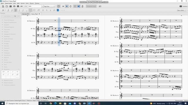 GYPSY REGE - Marko Markovic Brass Band - Some Sheet Transcription смотреть онлайн