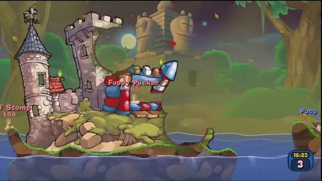 Worms Reloaded - Part 2 - Drowning Old Ladies смотреть онлайн