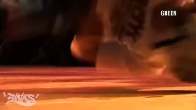 DJ Aligator Crazy Upper-Body Strength While Breakdancing смотреть онлайн