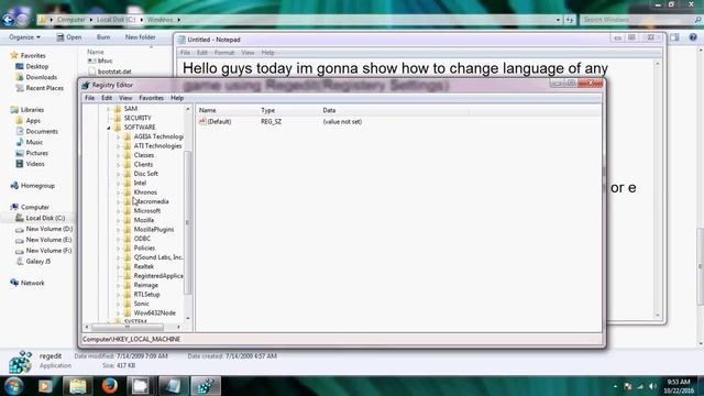 How to change game language using Regedit смотреть онлайн