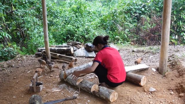 Replace wooden stairs, fix water hammer working in the rain - Build a farm, Live with nature. #125 смотреть онлайн